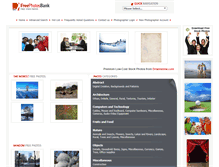 Tablet Screenshot of freephotosbank.com